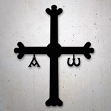 Pegatinas: Cruz de la Victoria, Asturias 2