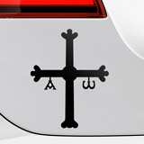Pegatinas: Cruz de la Victoria, Asturias 3