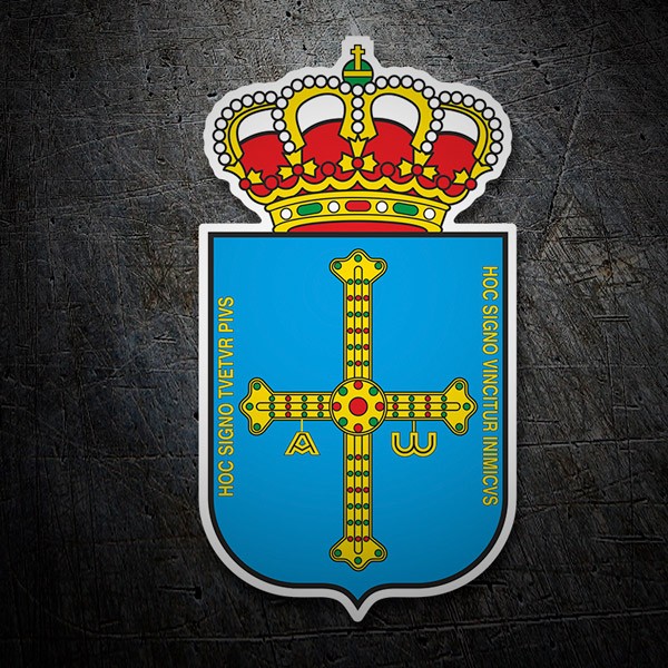 Pegatinas: Escudo de Asturias
