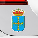 Pegatinas: Escudo de Asturias 4