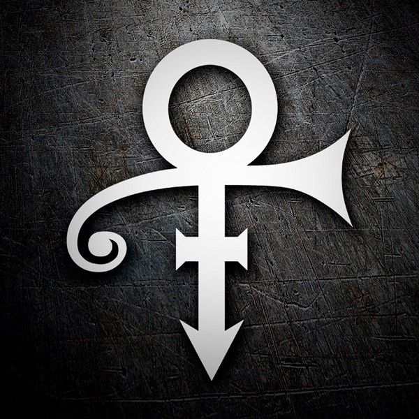 Pegatinas: El Símbolo de Prince