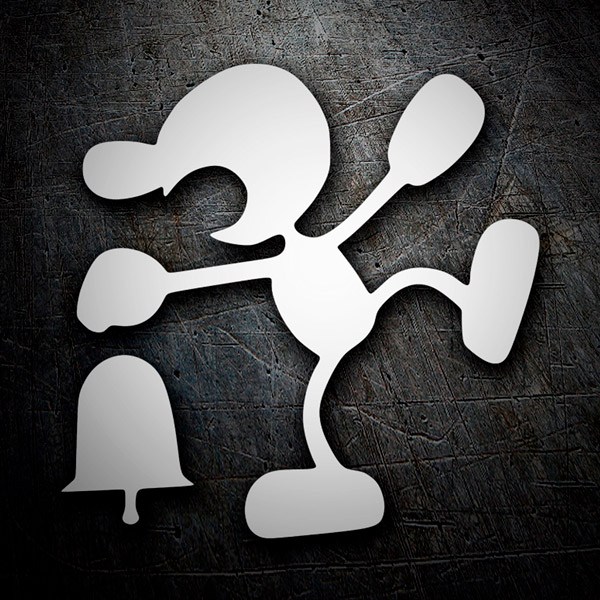 Pegatinas: Mr Game and Watch