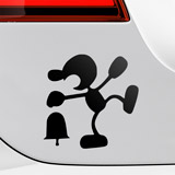 Pegatinas: Mr Game and Watch 3