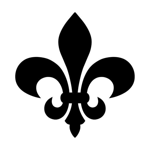 Pegatinas: Emblema Flor de Lis