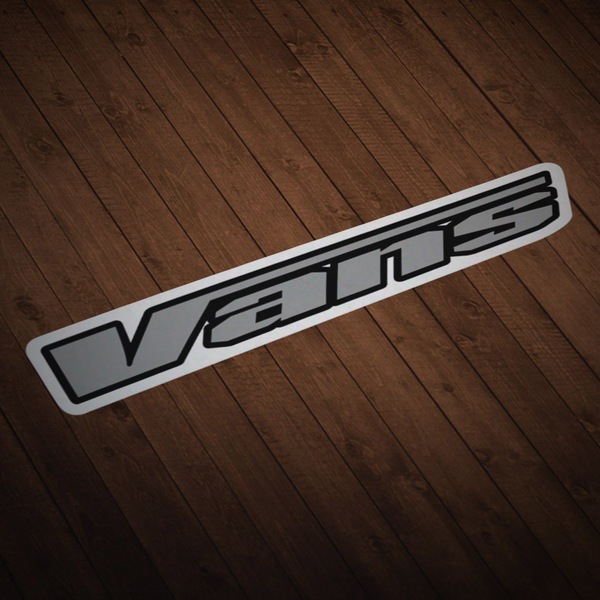 Pegatinas: Vans road