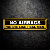 Pegatinas: No Airbags, en inglés 4