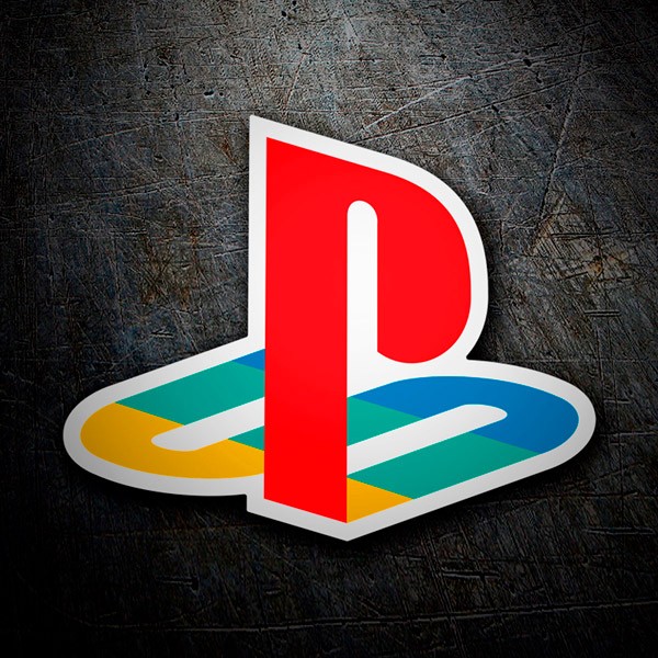 Pegatinas: Play Station Emblema