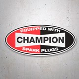 Pegatinas: Champion Spark Plugs 3