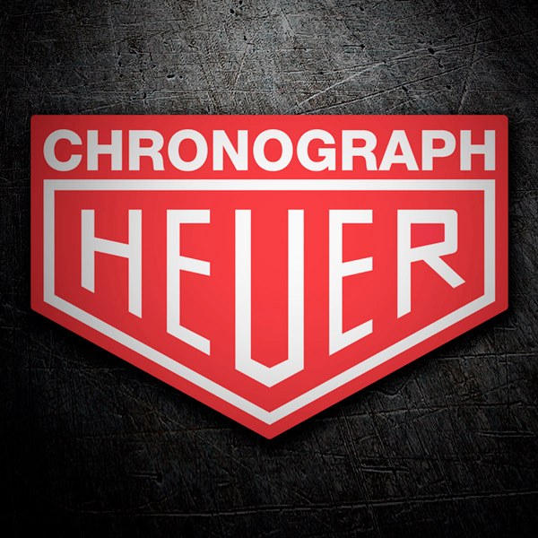 Pegatinas: Heuer Chronograph