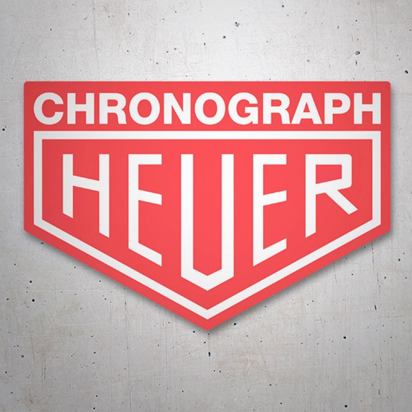 Pegatinas: Heuer Chronograph