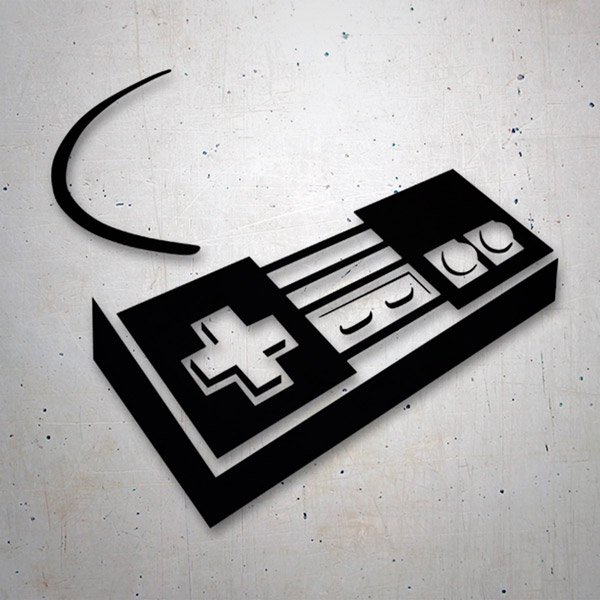 Pegatinas: Mando Nintendo NES