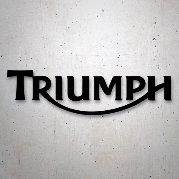 Pegatinas: Emblema Triumph