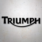 Pegatinas: Emblema Triumph 2