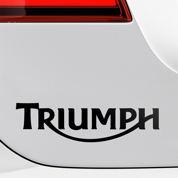 Pegatinas: Emblema Triumph