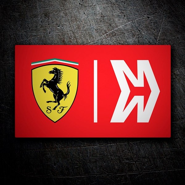 Pegatinas: Equipo Ferrari 1