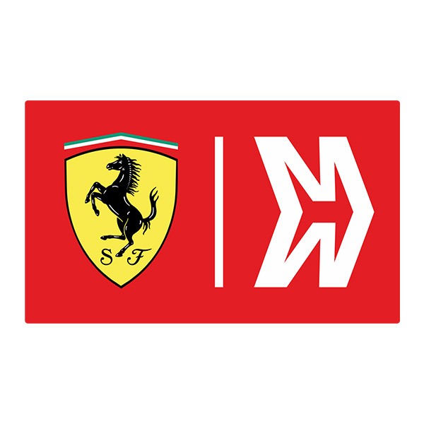 Pegatinas: Equipo Ferrari