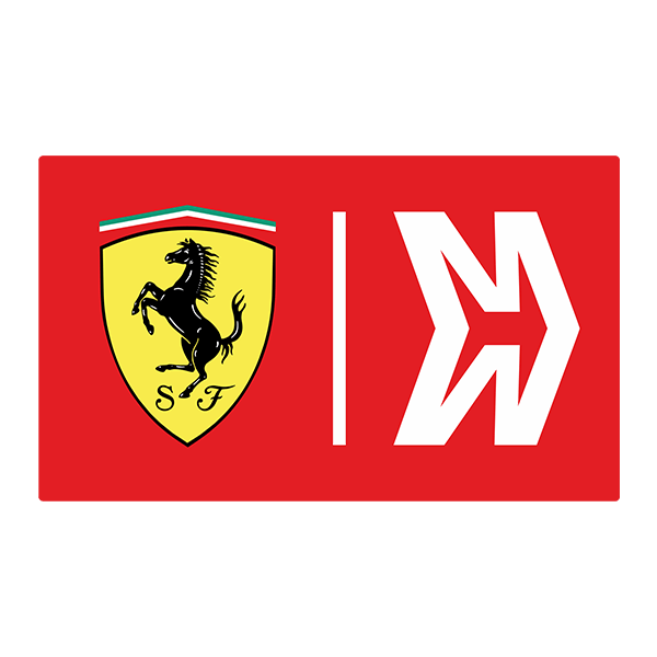 Pegatinas: Equipo Ferrari 0