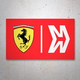 Pegatinas: Equipo Ferrari 3
