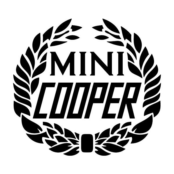Pegatinas: Mini Cooper Emblema
