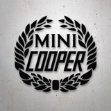 Pegatinas: Mini Cooper Emblema 2