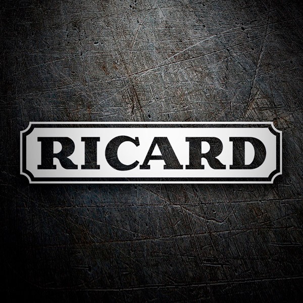 Pegatinas: Licor Ricard 0