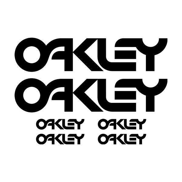 Pegatinas: Set 6X Oakley