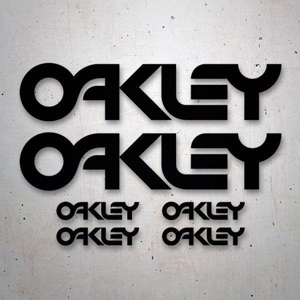 Pegatinas: Set 6X Oakley