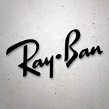 Pegatinas: Ray-Ban Logo 2