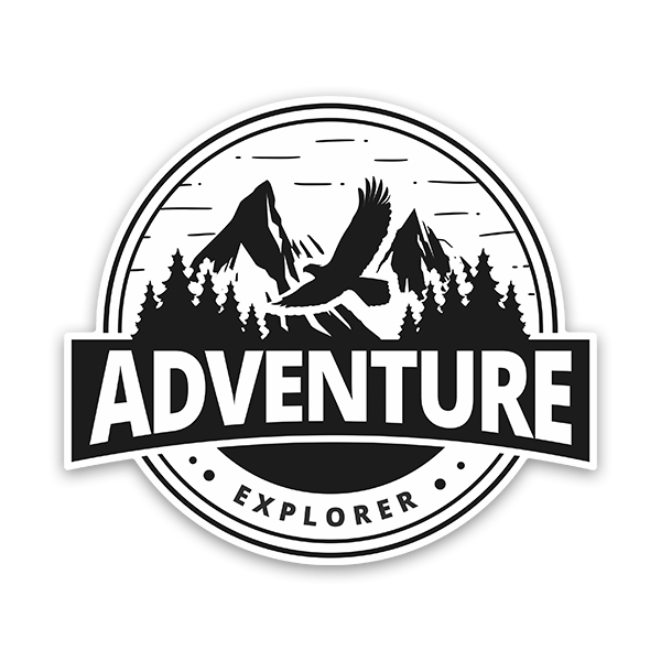 Pegatinas: Adventure Explorer