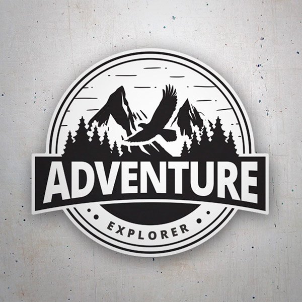 Pegatinas: Adventure Explorer