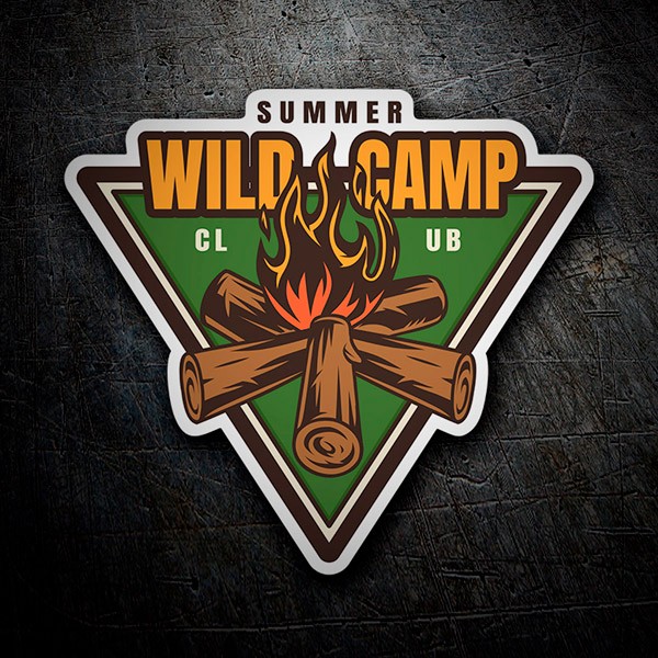 Pegatinas: Summer Wild Camp Club 1