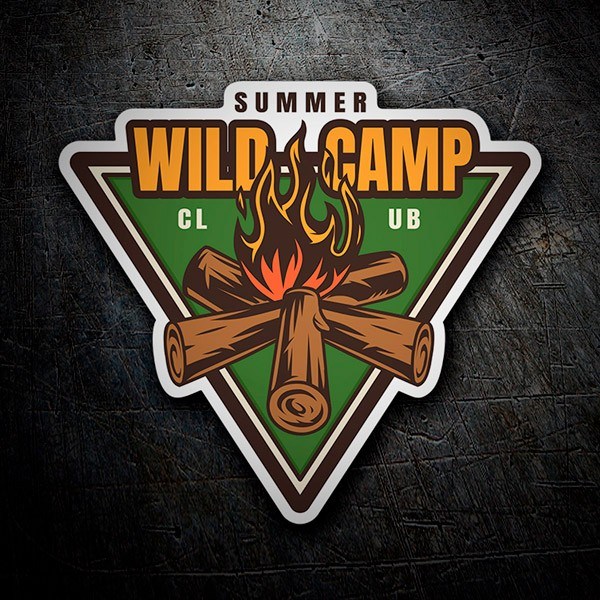 Pegatinas: Summer Wild Camp Club