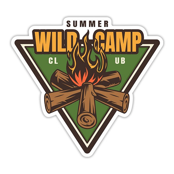 Pegatinas: Summer Wild Camp Club