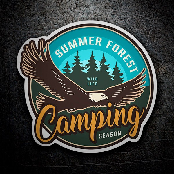 Pegatinas: Camping Season