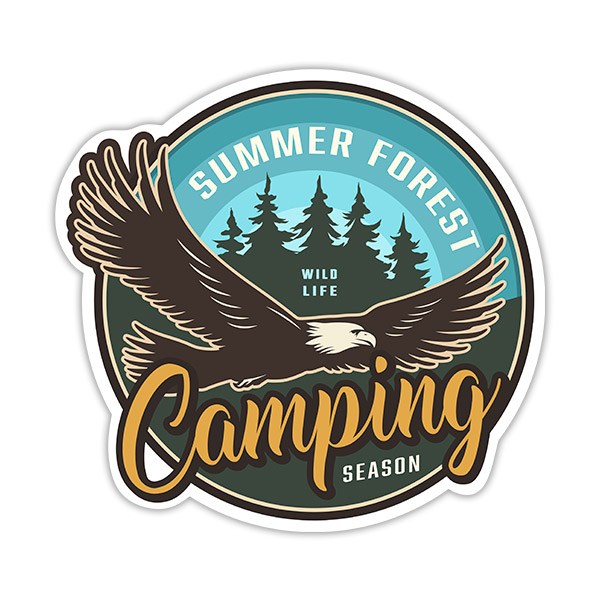 Pegatinas: Camping Season