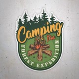 Pegatinas: Camping Forest Expedition 3