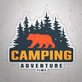 Pegatinas: Camping Adventure Time 3