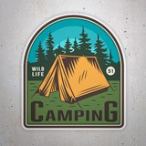 Pegatinas: Camping Wild Life 91 3