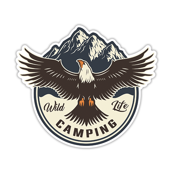 Pegatinas: Wild Life Camping 0