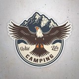 Pegatinas: Wild Life Camping 3