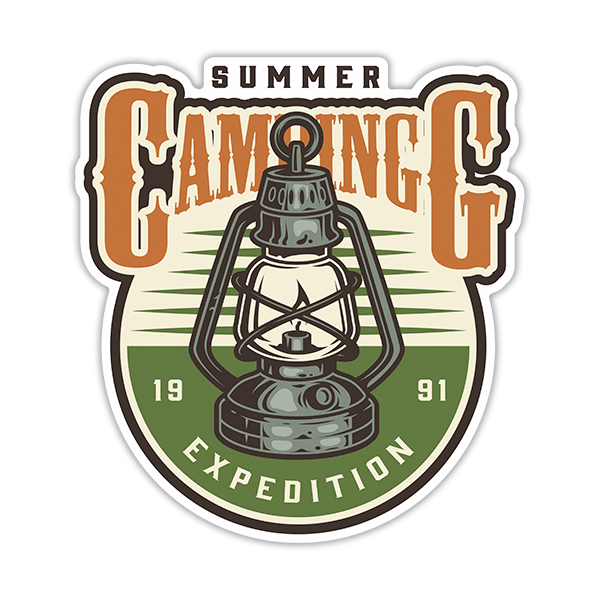 Pegatinas: Summer Camping Expedition