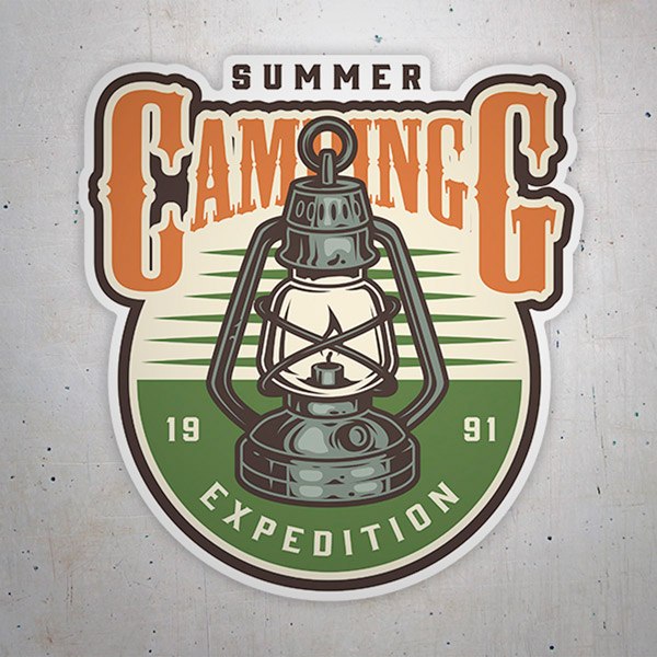 Pegatinas: Summer Camping Expedition
