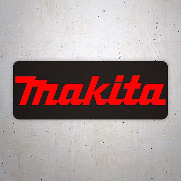 Pegatinas: Makita Negro