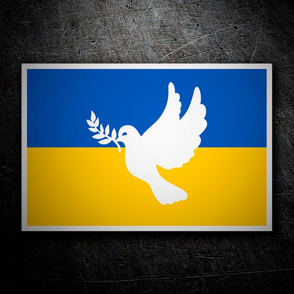 Pegatinas: Paz en Ucrania