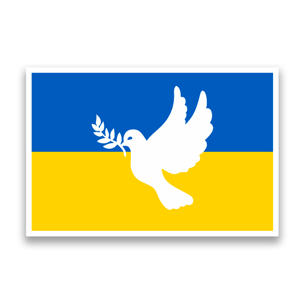 Pegatinas: Paz en Ucrania 0