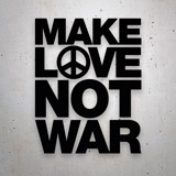 Pegatinas: Make Love not War 2
