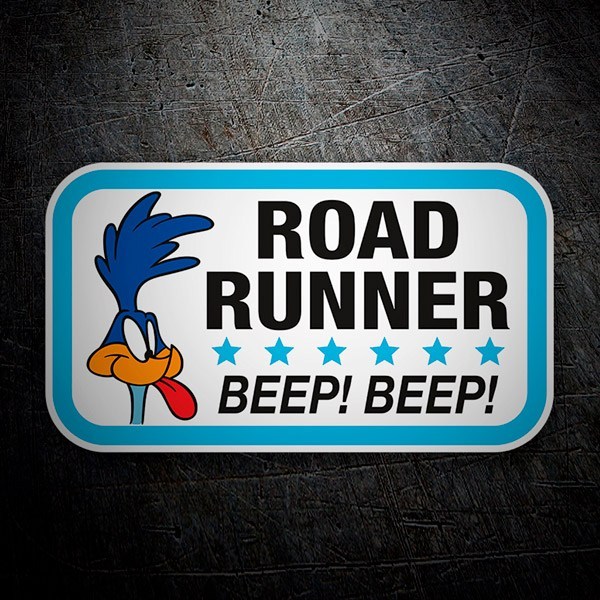 Pegatinas: Correcaminos, Beep Beep!