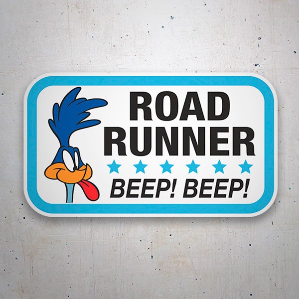 Pegatinas: Correcaminos, Beep Beep!