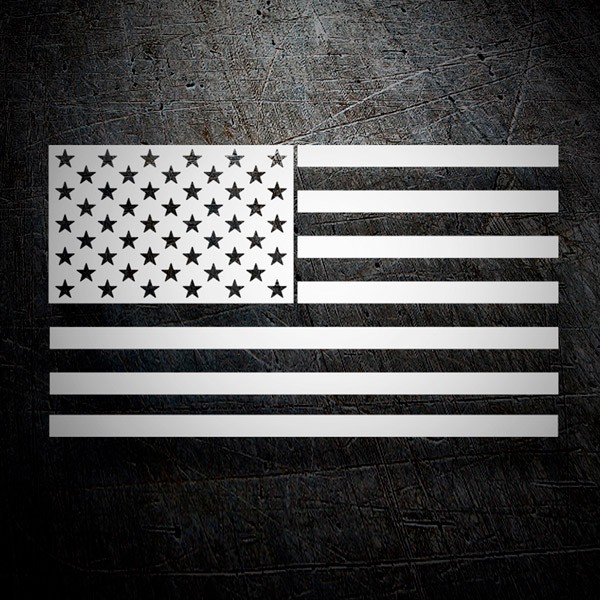 Pegatinas: Bandera Estados Unidos II 0