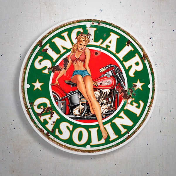 Pegatinas: Sinclair Gasoline